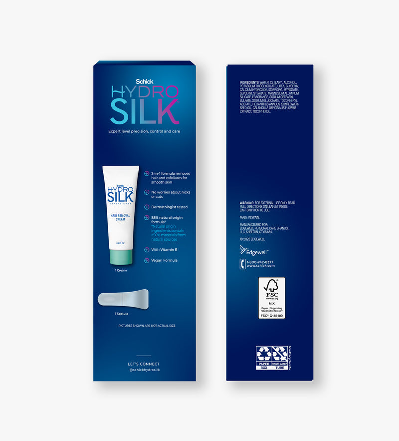 Hydro Silk® 2-in-1 Hair Removal Cream
