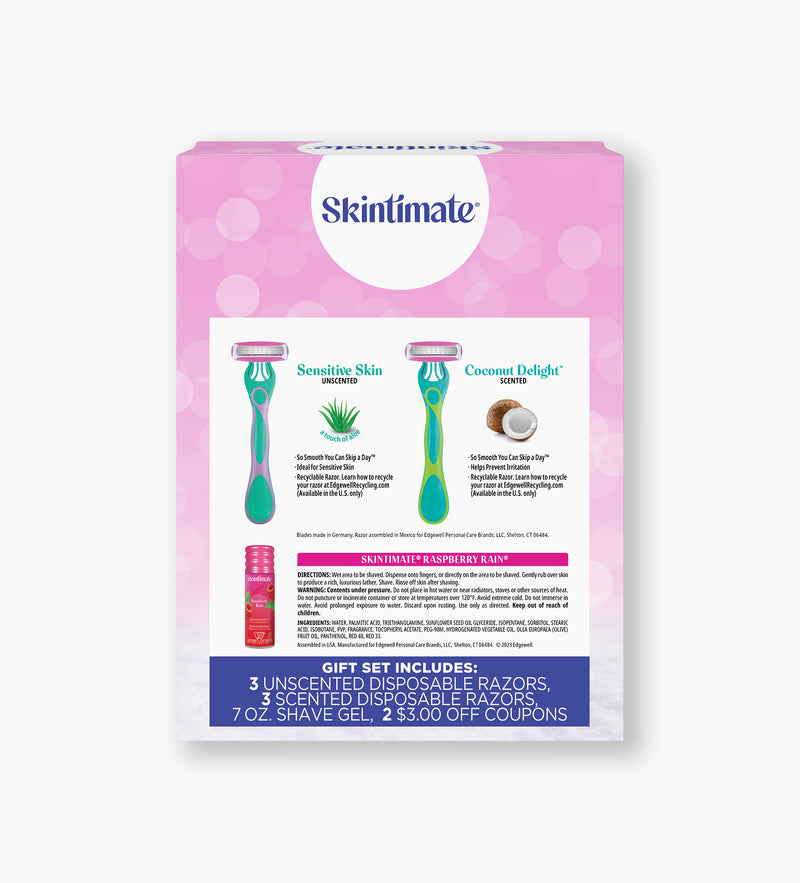 Skintimate® Disposables Holiday Gift Set