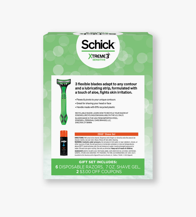 Schick Xtreme® Disposables Holiday Gift Set