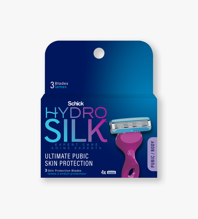 Hydro Silk® Ultimate Pubic Skin Protection Razor Refills