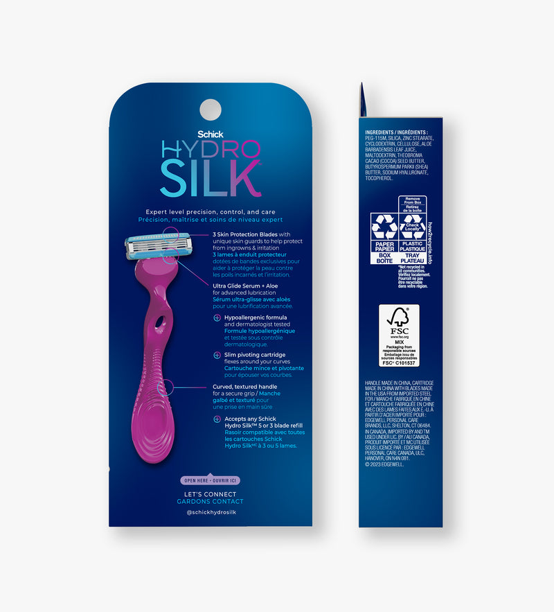 Hydro Silk® Ultimate Pubic Skin Protection Razor 