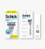 Hydro® Dry Skin Razor with Bonus STUBL Saver™