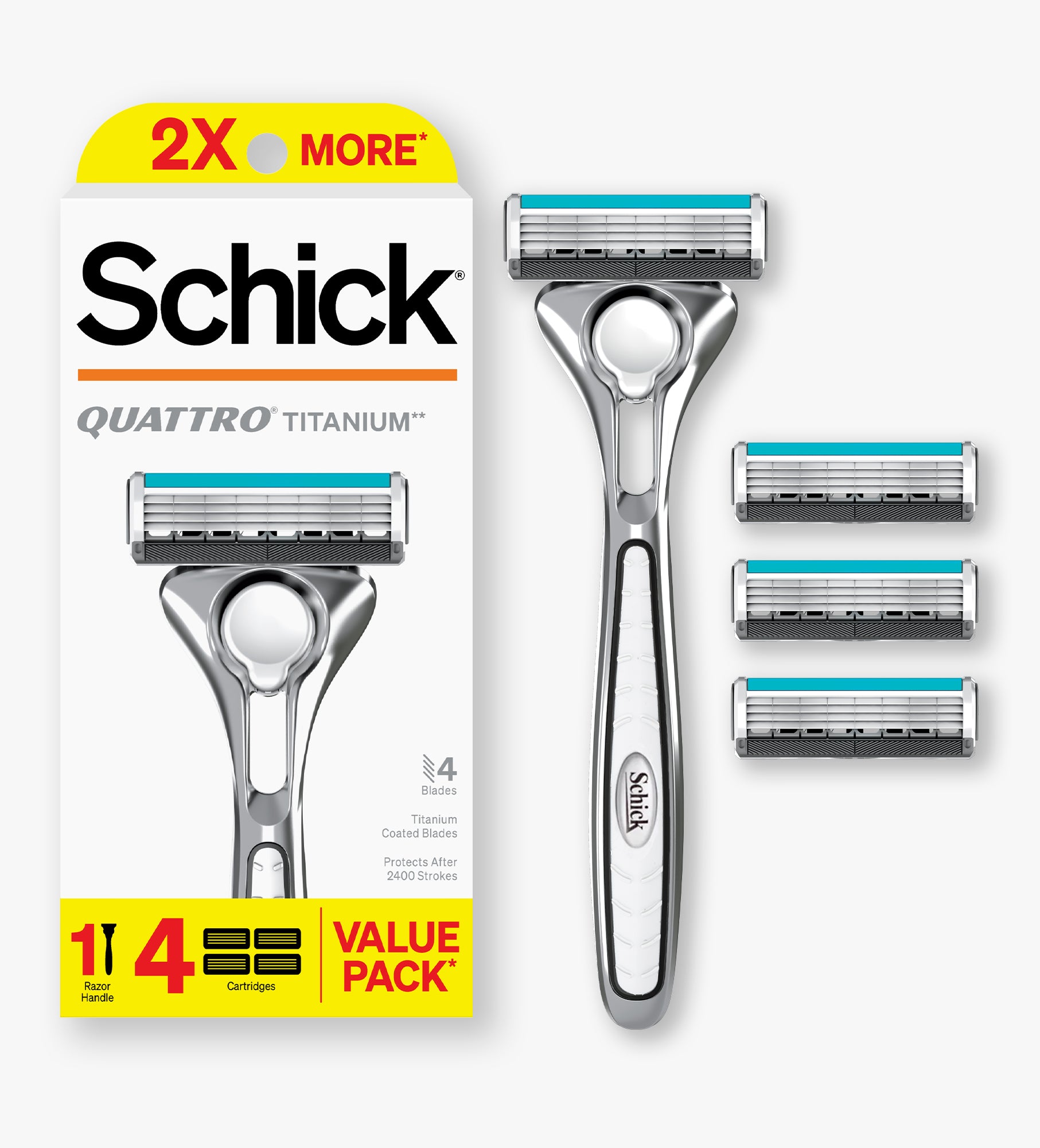 Schick Quattro Razor for Men – Schick US