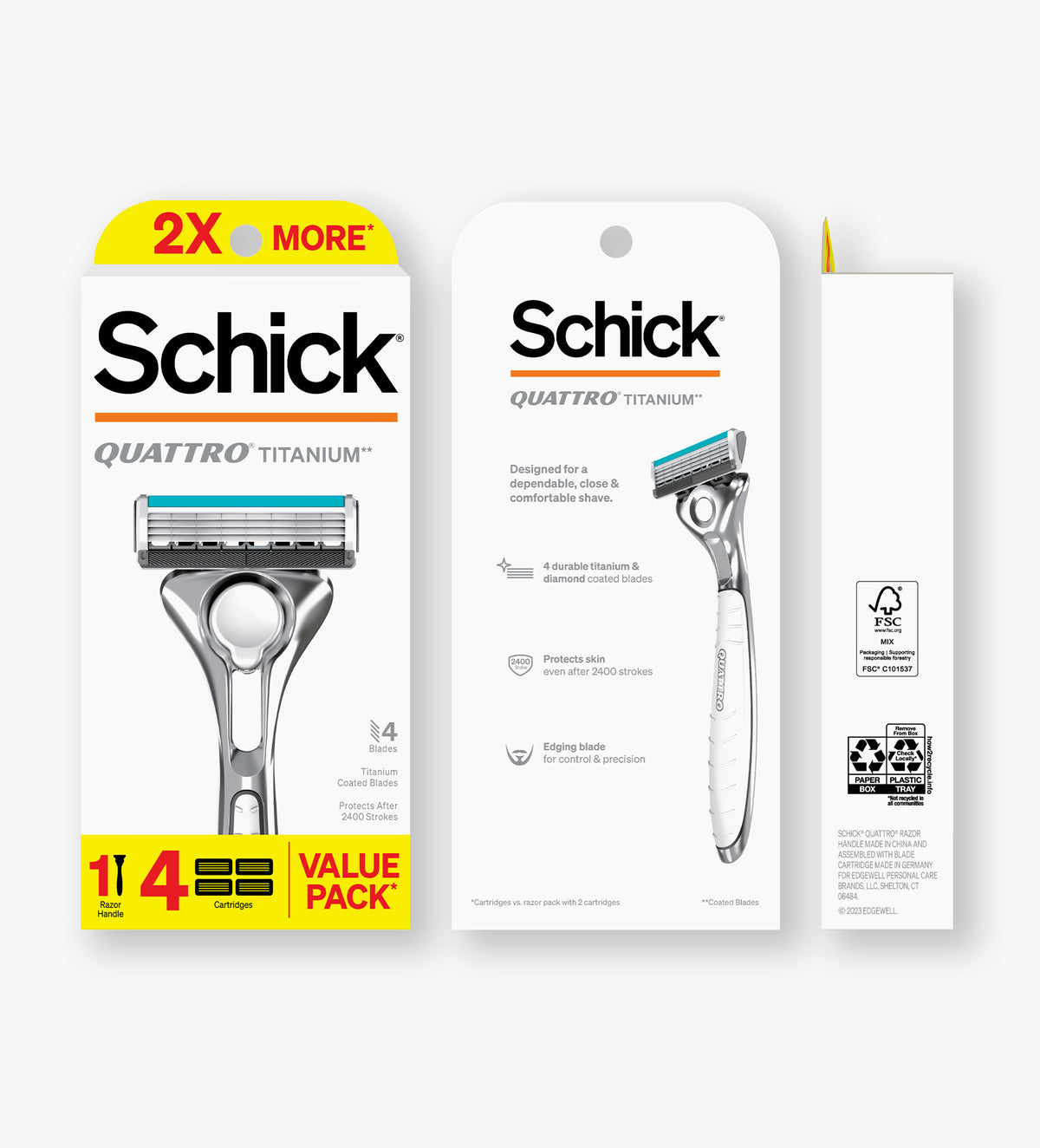 Schick Quattro Razor for Men – Schick US