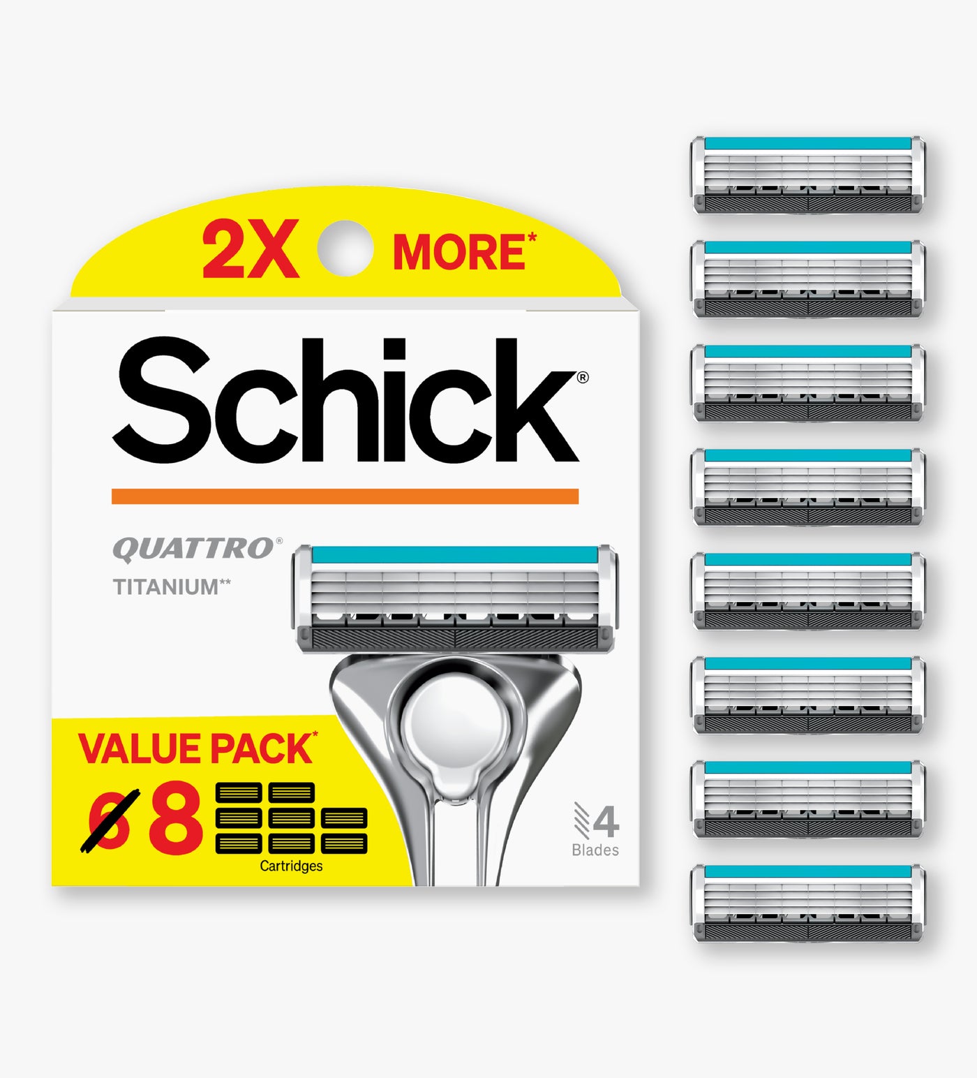 Quattro® Refill – Schick US