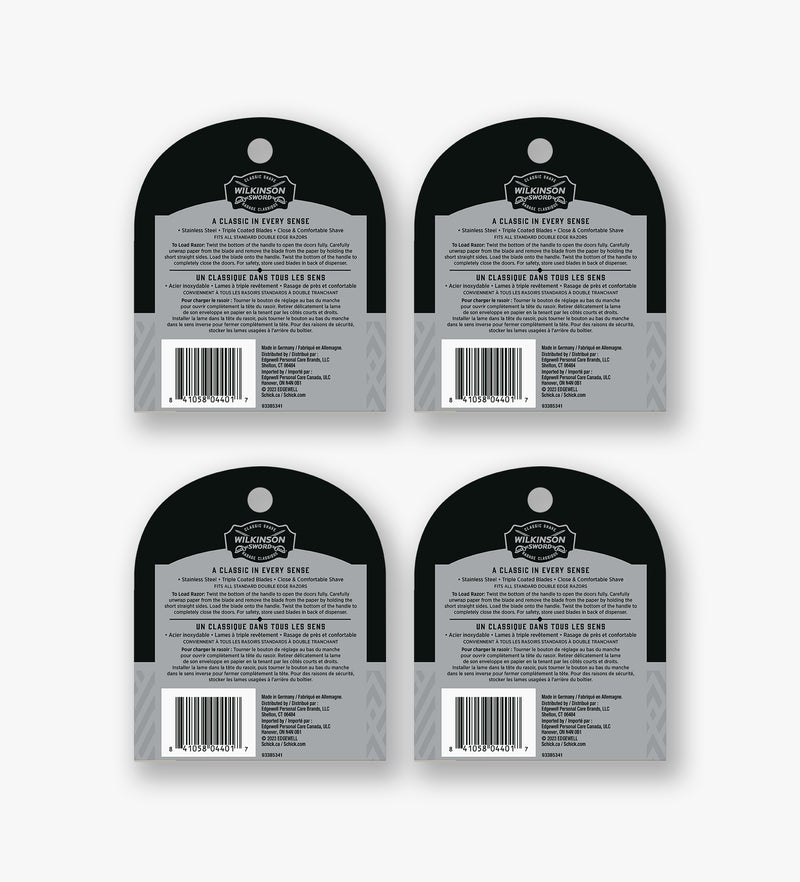 Wilknison Sword Double Edge Refill - 4 Pack