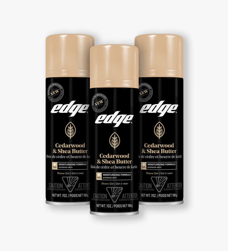 Edge® Cedarwood & Shea Butter Shave Gel