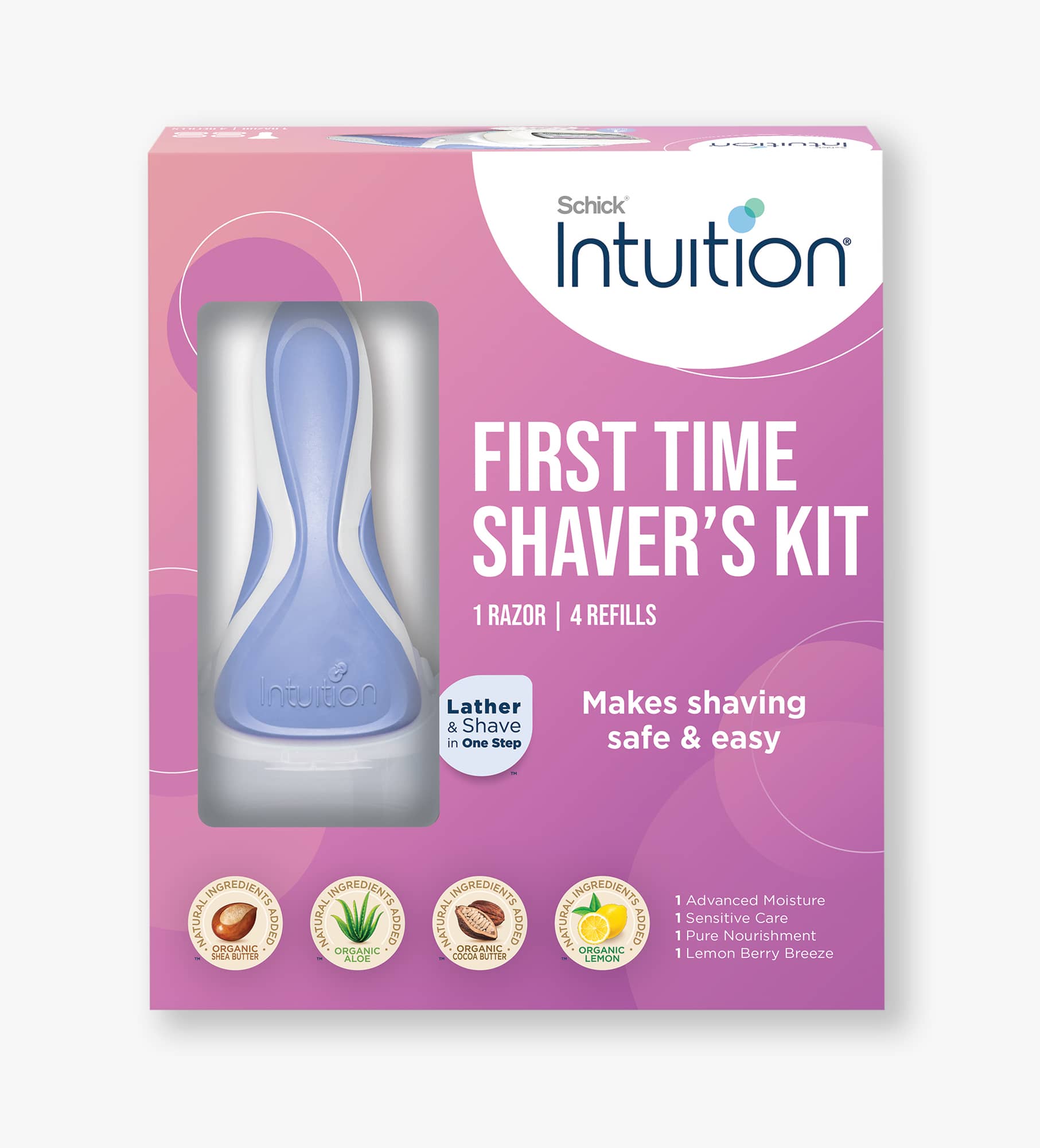 Schick Intuition First Time Shavers Kit – Schick US