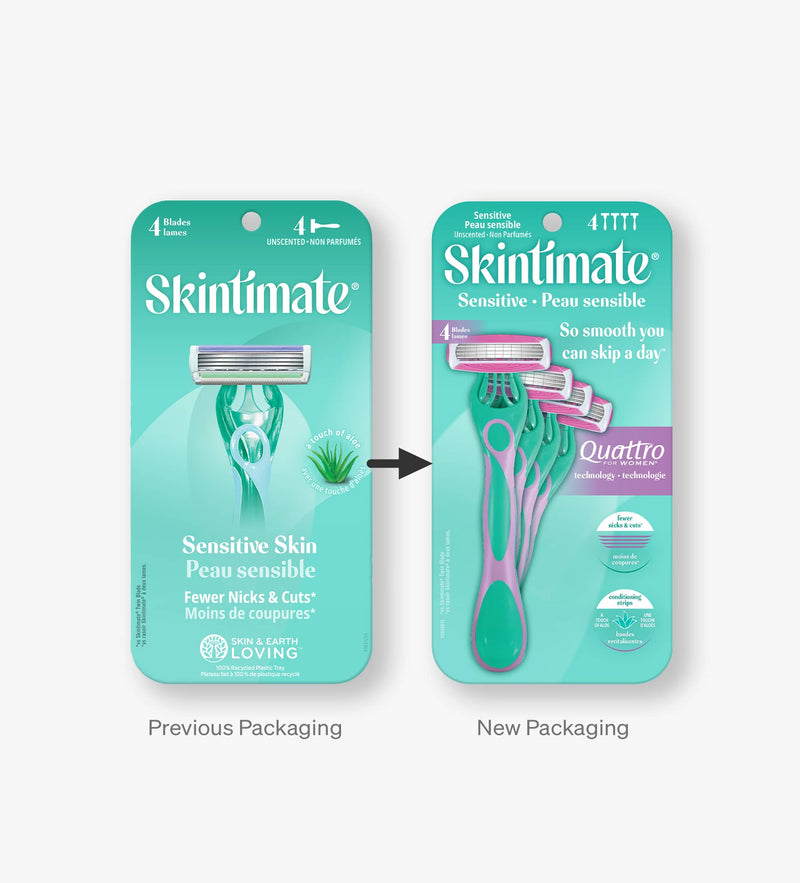 Skintimate® Sensitive Skin Disposable Razor 
