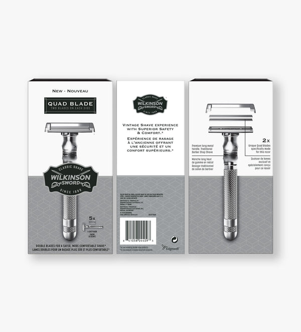 Wilkinson Sword Quad Blade Razor